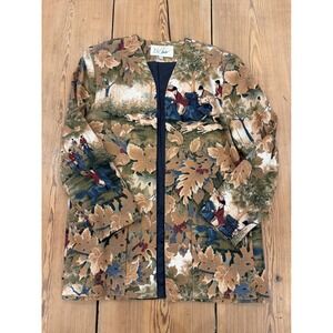 Vintage D'Carlo Blazer Jacket Womens M Equestrian Horse‎ Riding Tapestry